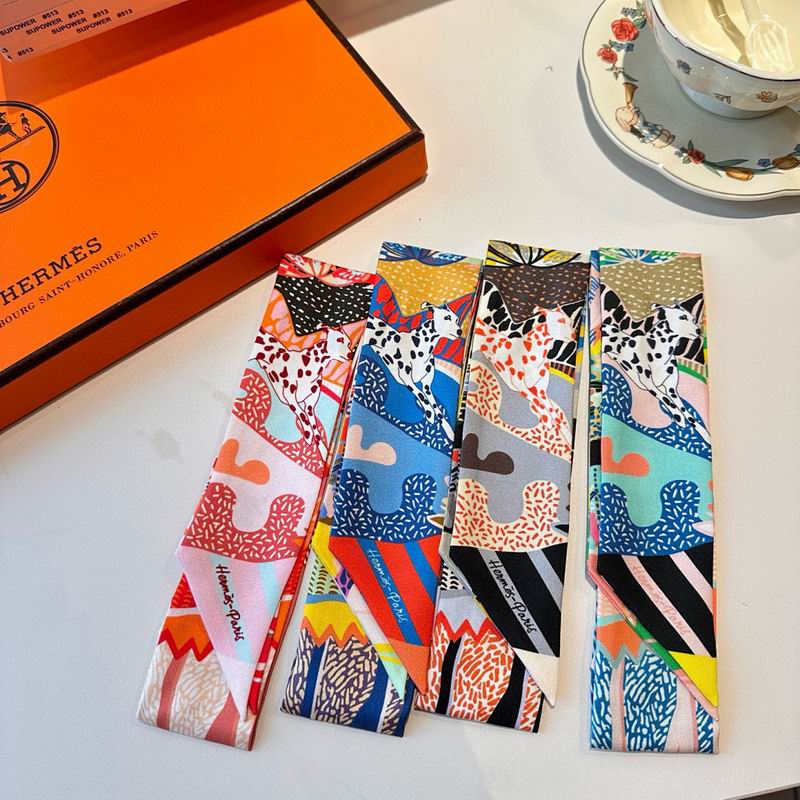 Hermes silk ribbon hm08